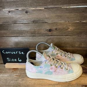 Womens Converse‎ One Star Chuck 70 OX Rose/Jade Low Shoes Sneakers Size 6 M GUC